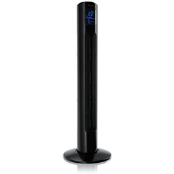 Brandson - Ventilador de torre con mando a distancia y oscilación - Ventilador de pie - Ventilador de torre - 96 cm - 45 W - Ventilador con 3 velocida en oferta