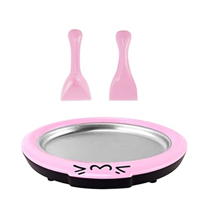 Fenteer Heladera instantánea ideal para hacer granizados de helado suave helado helado de helado de sorbete de helado de yogur helado - Rosado