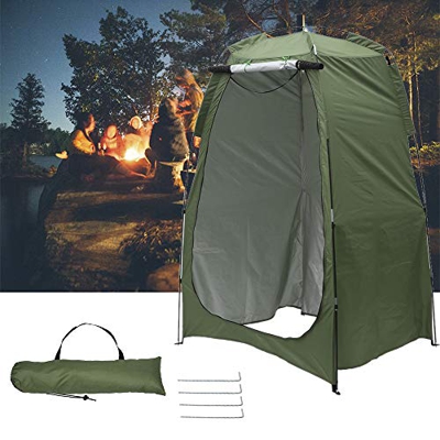 Eummy - Tienda de ducha plegable plegable y portátil con bolsa de transporte para el baño de acampada, para exterior e interior, pesca, camping, playa