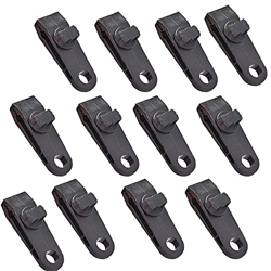 Clip para Tienda, Clip de Tela Impermeable, Clip para Tienda de campaña, Clip de plástico para jardín de Camping al Aire Libre, Negro 10 Piezas en oferta