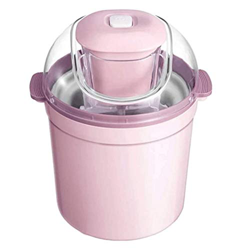 Kaidanwang Maquina para Hacer Nieve y Helados en Casa 0.8L Mini Fruta Soft Sirve Helado Máquina Helado Casa Compacto y portátil, Máquina Portátil Rosa precio