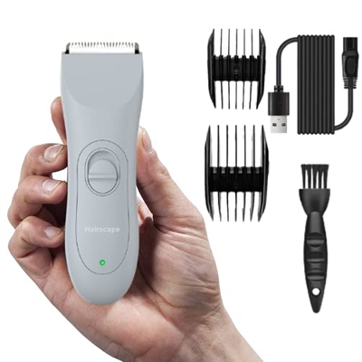 Hairscape Manscaping Balls Trimmer para hombres 2.0 Pubic Hair Trimmer para hombres Manscaping Lawn Cortacésped 2.0 Ball Shaver para hombres Electric