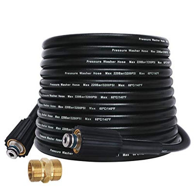 Hidrolimpiadora de alta presión 10m Manguera de limpieza de agua 32ft 160bar (Type J)