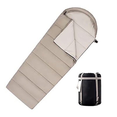 HUIGE Saco De Dormir para Adultos/Niños, Saco De Dormir Ligero Impermeable, Uso para 3-4 Temporadas En Climas Cálidos Y Fríos, para Mochileros, Sender