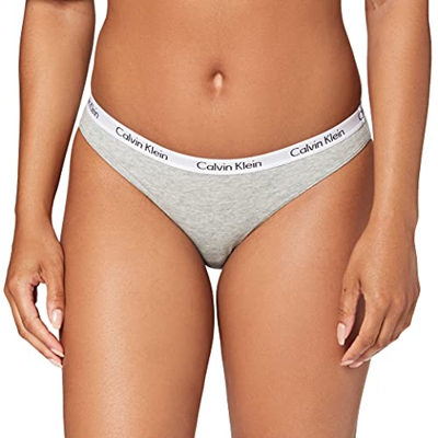 Calvin Klein Carousel Bikini para Mujer, Gris (Grey Heather 020), X-Large