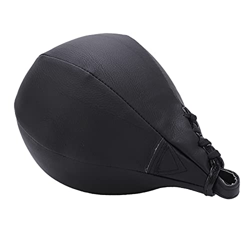 Snufeve6 Saco de Boxeo del Ejercicio, Negro de la PU de la Bola del Boxeo de la Forma de la Pera del Entrenamiento para Sanda precio