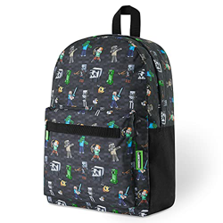 Minecraft Mochilas Escolares Juveniles, Material Escolar Bonito, Mochila Escolar Adolescente y Niños en oferta