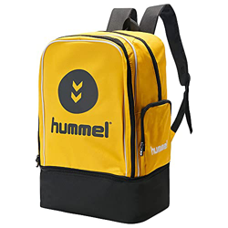 hummel Bolsa Deporte Amarillo y Negro 100% poliéster - Tejido Unisex Talla Unica precio