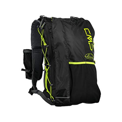 CMP Marco Olmo Ultramarathon 20l Backpack Backpack Unisex - Adulto, Unisex adulto, Mochila, 38V9537, Negro , talla única