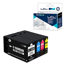LCL 1500XL 1500XLE PGI1500XL PGI-1500XL PGI-1500XLBK PGI-1500XLC PGI-1500XLM PGI-1500XLY High Yield Pigment Cartucho de Tinta Compatible para Canon MA características