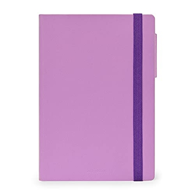 Legami AG2216017 Agenda Diaria 16 meses 2021/2022, Medium, 12 x 18 cm, Lilac