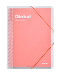 Additio P172 Carpeta Global Evaluación + Agenda + Tutoría + Reuniones - color naranja características