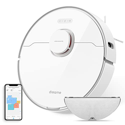 Dreame L10 Pro Robot Aspirador y Fregasuelos con detección láser de obstáculos,Navegación LDS, 4000 Pa, Autonomía de 150 Minutos, WiFi/Alexa/App, para precio