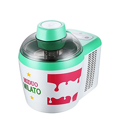 Maquina para Hacer Nieve y Helados en Casa DIY Gelato Milkshake Frozen Yoghurt Maker, Soft Hele Cream Machine Maker Machine Home, Electric Hele Cream 