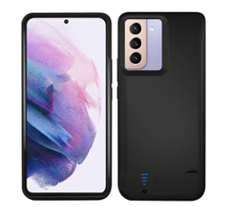 Huije Estuche de batería para Galaxy S21 Ultra - [5000mAh] Estuche de Carga Estuche de Cargador portátil Batería extendida para Samsung Galaxy S21 U B en oferta