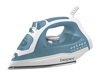 BEPER Plancha de Vapor, Acero Inoxidable, Acciaio, pequeño