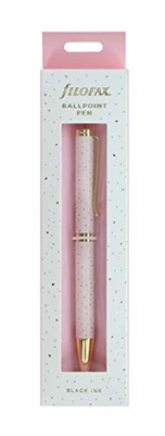 Filofax Confeti 132707 - Bolígrafo de punta redonda (cuarzo rosa)