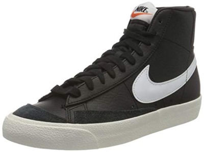 Nike Blazer Mid '77 VNTG, Zapatillas de básquetbol Hombre, Black/White/Sail/Team Orange, 43 EU