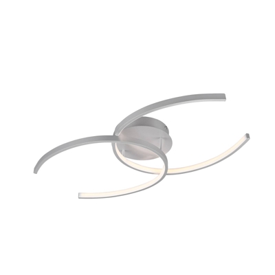 Lindby Cirlio plafón LED CCT, plata