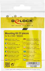 DeLock - Kit de montaje (31 piezas, para módulo M.2 SSD/SD) precio