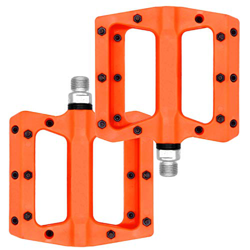 Fodlon Pedales Plataforma MTB, Pedales Bicicleta Montaña Nylon para 9/16, Pedales Bicicletas Carretera Antideslizante para BMX características