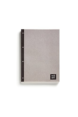 Miquelrius 7418 - Bloc Notebok con Tapa M Reciclado (DIN A4 210 x 297 mm, 100 Hojas, 80 g/m², Cuadrícula)