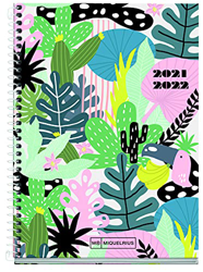 Miquelrius - Agenda Septiembre 2021 Junio 2022, Día Página, Tamaño 11.7 x 17.4 cm, Bilingüe Catalán e Inglés, Forest en oferta