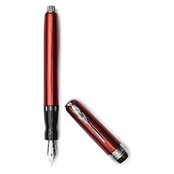 Pineider LGB FM - Pluma estilográfica, color dorado características