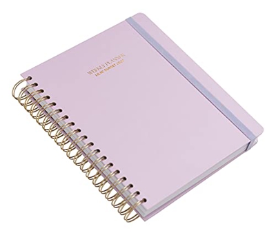 Agenda 2021 2022 Big Size Lilac Sunset - Agenda semanal 2022 / Agenda semana vista desde Agosto 2021 hasta Diciembre 2022 - Agenda 17 meses │Agenda Ko