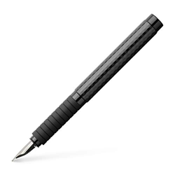 Faber-Castell 148823 Basic Black - Pluma estilogrfica (carbono, plumn ancho), color negro en oferta