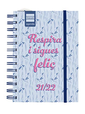 Finocam Agenda 2021 2022 2 Días página Septiembre 2021, Agosto 2022 12 meses 8º, 120x169 Mini-Institut Feliz Catalán