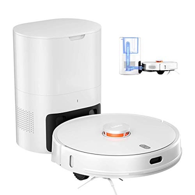 Lydsto R1 Robot Aspirador con función de fregado Robot Aspirador 2 en 1 2700Pa 1000W 3L estación de succión automática navegación láser para Alfombra 