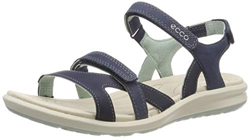 ECCO CRUISEII, Sandalias con Punta Abierta Mujer, Azul (Marine/Ice Flower 54668), 37 EU en oferta