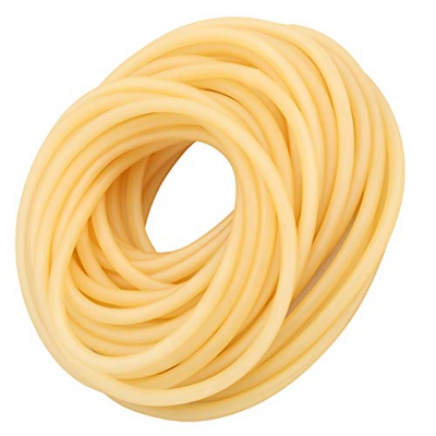 Dilwe Tubo de látex para tirachinas, Tubo de látex para tirachinas de 10 M, Cuerda elástica para Bricolaje, Suministros para tirachinas, Accesorio de 