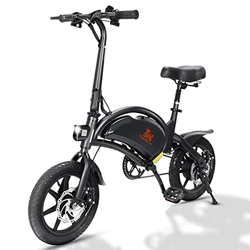 Bicicleta eléctrica Plegable, E Bike Motor de 400W hasta 45 Km/h, Batería de 48v 7.5Ah, 14" Neumáticos, 3 Modos, Autonomía de 25-45 Km Bici Electrica  precio