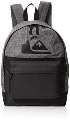 Quiksilver Everyday Backpack Color Block, Mochila. para Hombre, Negro, Einheitsgröße