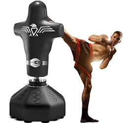 KUKU Saco De Boxeo De Pie Libre para Adultos Saco De Boxeo Pesado Saco De Arena Humanoide Taekwondo Entrenamiento De Boxeo Saco De Boxeo Profesional p precio