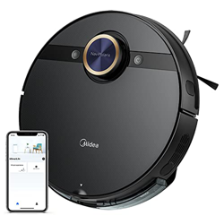 Midea M7pro Robot Aspirador y Fregasuelos Mapeo, Robot Limpieza por Vibración, LDS- Laser, 4000Pa, Alexa Google Home, con Dos Tanques de Agua, para Ma en oferta