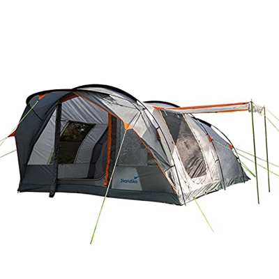 Skandika Egersund - 7 Personas - Tienda de campaña - túnel - 495 x 480 cm - Columna Agua de 5000mm - Suelo bañera