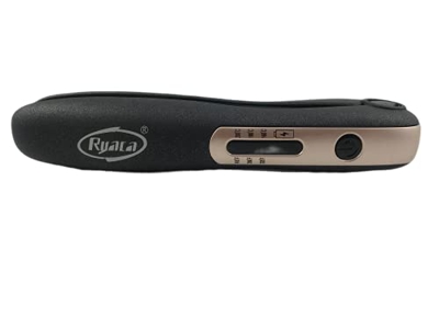 Plancha para el Pelo USB con Placas de Cerámica, Alisador con USB - Color negro - 17x4 cm