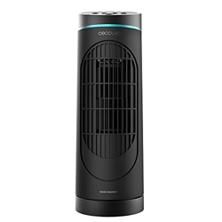 Cecotec Ventilador de Torre con Mando a Distancia y Temporizador EnergySilence 3000 DeskTower Smart. 30 W, Altura 15" (38 cm), 3 Velocidades, Oscilaci en oferta