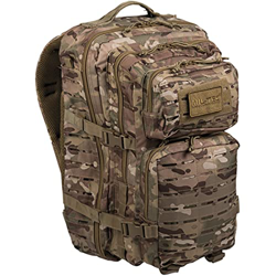 Tactical OPS MULTITARN 3 DAY Assault US Pack Molle Bag Rucksack | MILTEC USA Mochila US Assault 40L LARGE LaserCut Color: MULTITARN en oferta