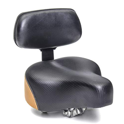 PRDECE Sillín de Bicicleta Asiento Delantero de sillín de Bicicleta Universal con Soporte de Respaldo Accesorios de Bicicleta Parte para Asiento de Bi en oferta