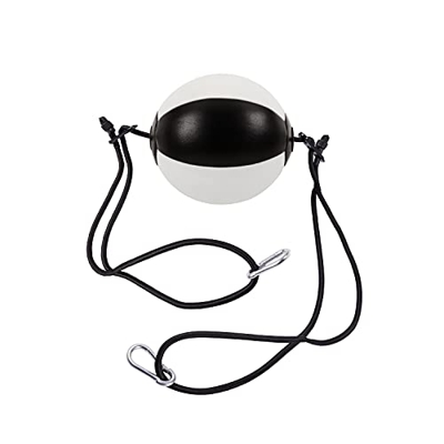 REEHUT Pera Boxeo, Pelota de Boxeo en Casa con Cuerda Elástica Ajustable e Inflador, Instalación sin Perforación, Bola de Velocidad para Entrenamiento