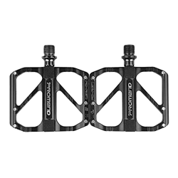 Pedales de Bicicleta de montaña ultraligeros de Aluminio, Pedales de Bicicleta de Carretera con 3 rodamientos sellados, Pedales Antideslizantes roscad características