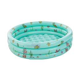 Kinder Aufblasbarer Pool, 3 Anillos De Natación Para Bebés Pool Portátil Bañera Inflable Para Niños Con Parche Para Niños Pequeños, Adultos Y Tierra F precio
