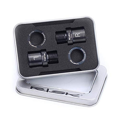 Extensor de Sensor Espaciador Extensor de Pedal de Bicicleta Extensor de Pedal de Bicicleta Plateado Tornillo de extensión Accesorio de cojinete de Pi
