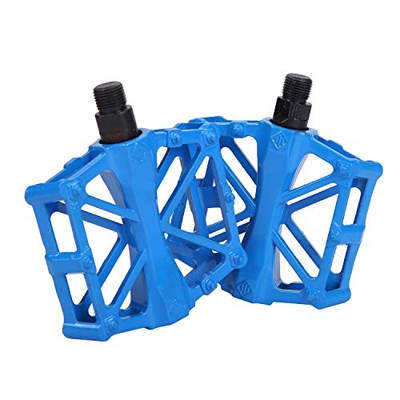 Herefun Pedales Bicicleta de Montaña, Pedal de Bicicleta Aleación de Aluminio Antideslizante Durable, Pedales Bicicleta 9/16 Pulgadas para MTB, BMX, B