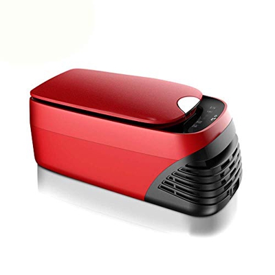 Nevera Eléctrica Portátil Frigorífico portátil de 8 litros, refrigerador de coche pequeño, 1 2V / 24V / 110 ~ 240V Calentador de refrigerador eléctric