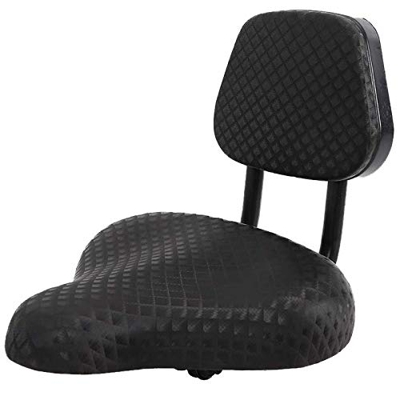 mlloaayo Asiento De Sillín De Bicicleta Espuma Viscoelástica Que Absorbe Los Golpes Respaldo Y Triciclo De Descanso Accesorios De Bicicleta Universale